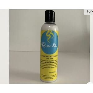 Curls Blueberry and Coconut Hair Milk Leave-In Conditioner Frizz Free Curls-New